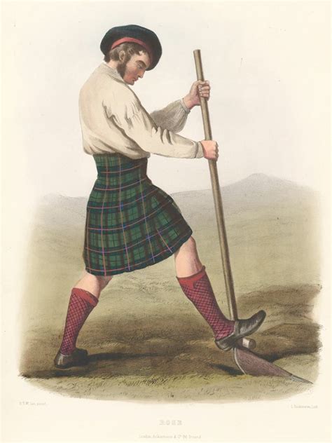 Rose Tartan The Clans Of The Scottish Highlands R R Mcian Scottish