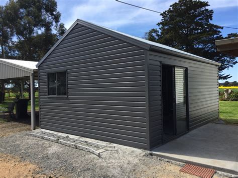 Make sure your metal building is lockable and keep those kiddies, pets or wildlife out of items that should be kept safe. Stud Frame Garages - Sheds For Sale Garages Farm Carports