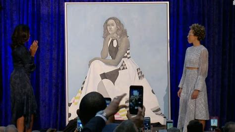 See Michelle Obamas Portrait Unveiled Cnn Video