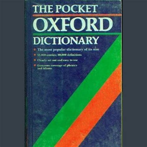 The Pocket Oxford Dictionary