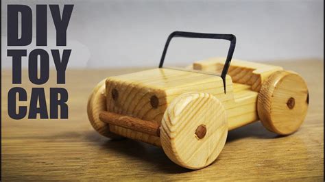 How To Make A Toy Car At Home Wooden Toys Making Youtube