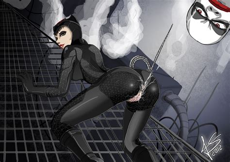 Hot Catwoman By Hikashy Hentai Foundry