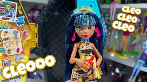 Monster High Skulltimate Secrets Cleo De Nile Doll Review Youtube