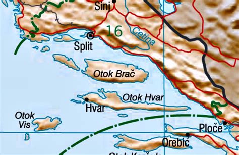 Search and share any place, find your location, ruler for distance measuring. Croatia Maps to find Split town your next holiday destination