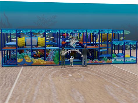 2 Story Ocean Theme Indoor Playground Indoor Playgrounds International