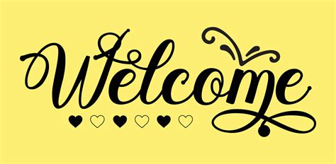 Colorful Welcome Design Template 10925879 Vector Art At Vecteezy