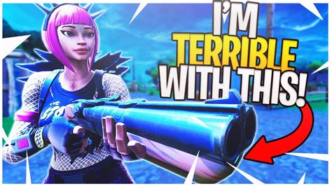 Im Terrible With This New Gun Ps4 Pro Fortnite Solos Youtube