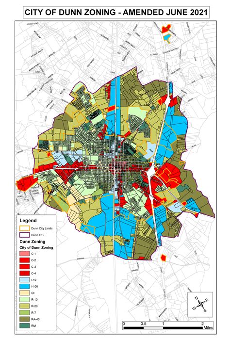 Zoning Map - City of Dunn, North Carolina