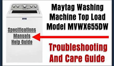 Maytag Washing Machine Repair Manual