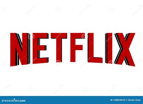 Netflix Logo Minimal Design On The Round Button 3d Render Social Media
