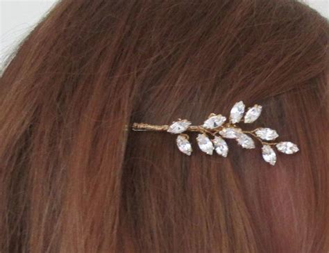 Swarovski Crystal Hair Pins Bridal Crystal Bobby By Sabinakwdesign