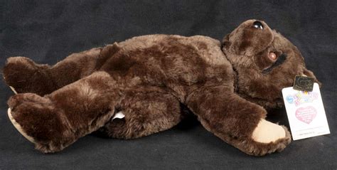 Le Chat Noir Boutique Green Trading Usa Snoring Brown Bear Animated With Sounds Plush Stuffed