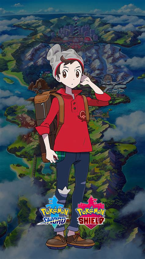 It is the starting hairstyle for players, but it is super stylish. Pokemon Sword and Shield Trainer Male Wallpapers | Cat ...