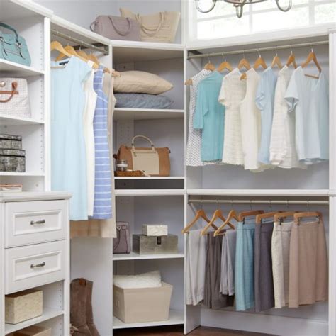 ClosetMaid Impressions Basic 48 in. W - 112 in. W White Wood Closet