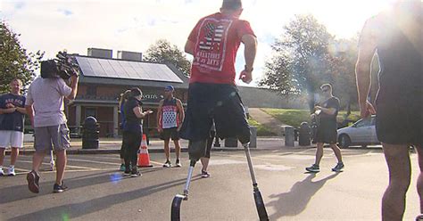 Marine Who Lost Legs In Afghanistan Running 31 Marathons Cbs Boston