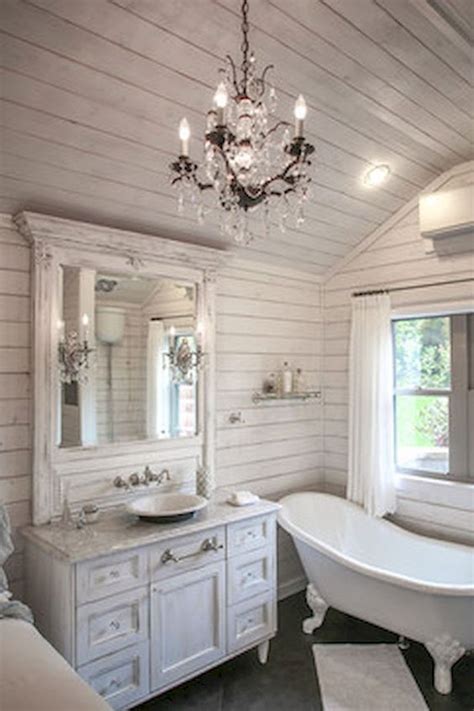 39 Vintage Farmhouse Bathroom Decor Design Ideas Homishome