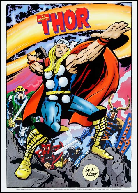 A R C H I V E Thor Comic Art The Mighty Thor Marvel Comics Art