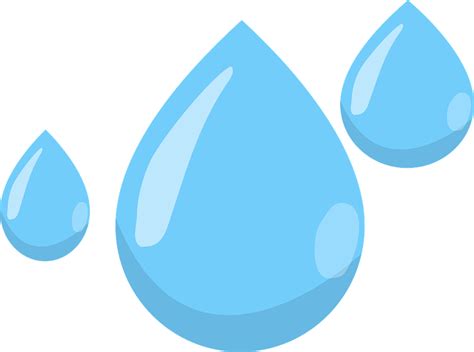 Gotas De Chuva Água Natureza Gráfico vetorial grátis no Pixabay