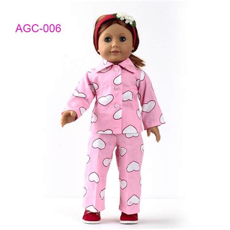 Doll Clothes Pajamas For 18 American Girl Dollgirl Birthday T Agc