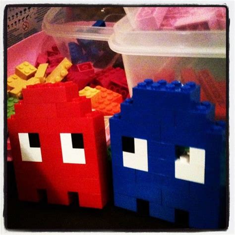 Pacman Ghosts Lego Easy Decor For An 80s Party 80s Birthday Parties