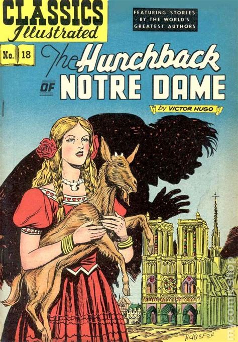 classics illustrated 018 hunchback of notre dame 1944 classic comic books comic books art