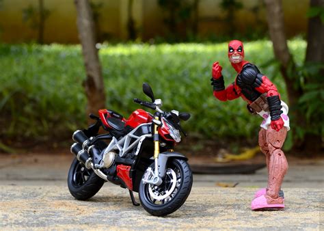 Deadpool Upgrades His Vespa For A Ducati Streetfighter Xdiecast