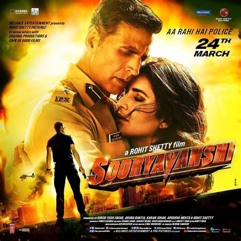 Katrina Kaif Shares A New Poster From The Film Sooryavanshi With Akshay