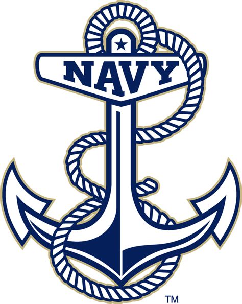 Navy Midshipmen Logo Secondary Logo Ncaa Division I N R Ncaa N R