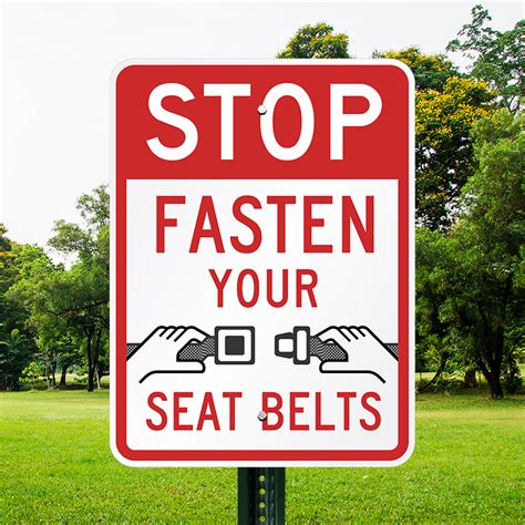 fasten your seat belt sign sku k 2049