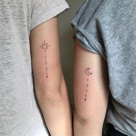 Couple Tattoo Sun And Moon Ideas - Best Tattoo Ideas