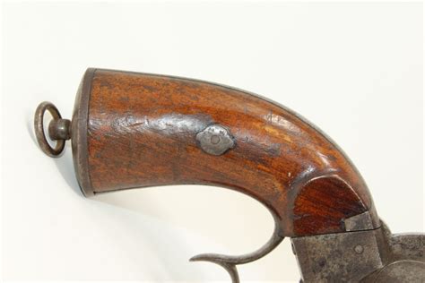 Lefaucheux Single Action Pinfire Revolver Candr Antique002 Ancestry Guns