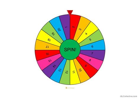Spin A Wheel Present Simple And Pre English Esl Powerpoints
