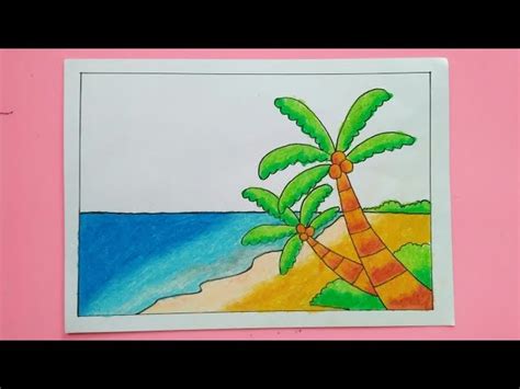 Pantai gambar pemandangan alam yang mudah digambar. Pantai Gambar Pemandangan Alam Yang Mudah Digambar