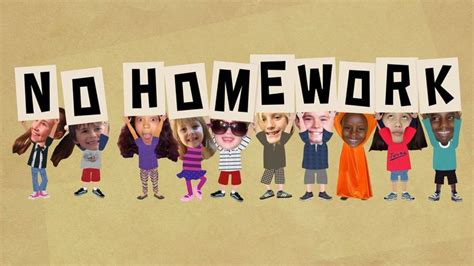 No Homework By The Bazillions Homework Printable Homework Kids