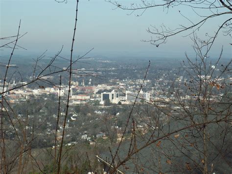 Anniston Al Downtown Anniston From Above Photo Picture Image