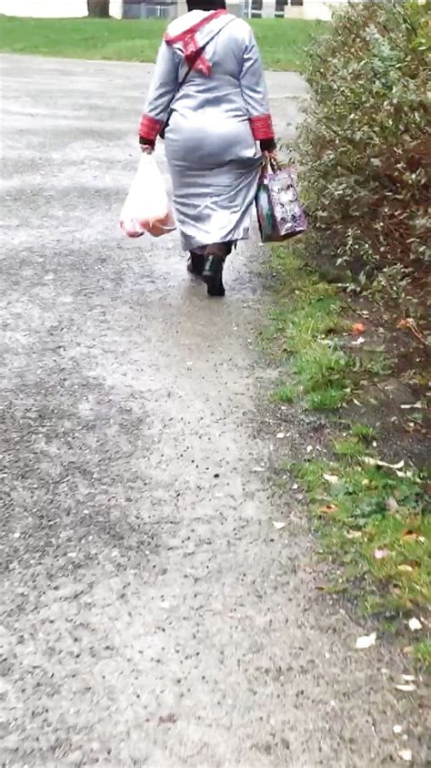 Arab Hijab Ass Gros Club Voilee Turbanli Candid 5355