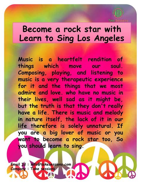 Ppt Become A Rock Star With Learn To Sing Los Angeles Powerpoint