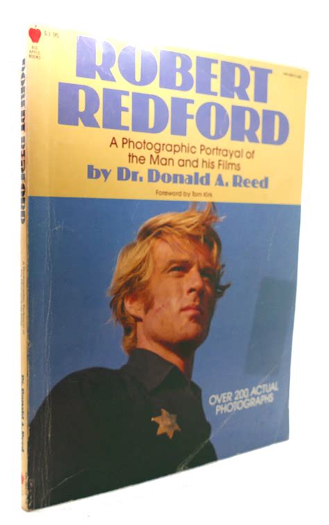 Robert Redford By Dr Donald A Reed Softcover 1975 First Edition