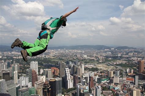 103 Base Jumpers Leap Off Malaysias Kuala Lumpur Tower Cnn