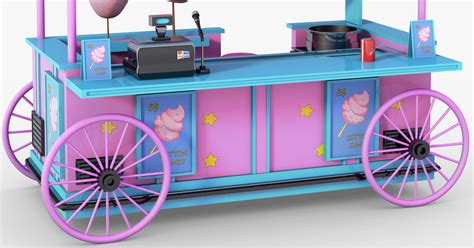 Hot Selling Ice Cream Cart Cotton Candy Cart And Mobile Food Cart For Sale