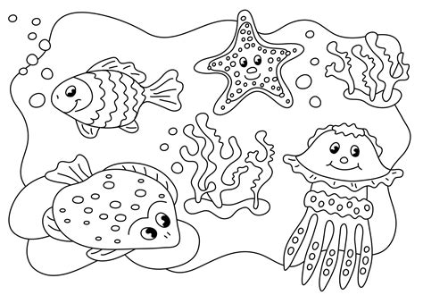 * * * * malvorlagen eine sammlung von abwechslungsreichen muscheln, einem seestern und einem fisch ausmalbilder zum ausdrucken. Seestern Zum Ausmalen Genial 37 Malvorlagen Muscheln ...