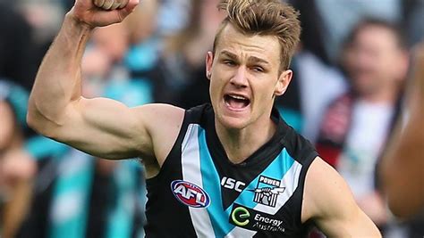 Random bogan guy yelling out the window of his car all the port players who did brilliant tonight. Port Adelaide midfielder Robbie Gray earns his third ...