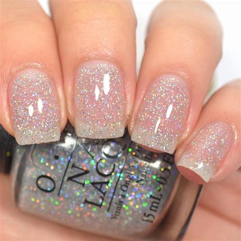 Opi Color Changing Nail Polish In 2020 Clear Glitter Nails Nail