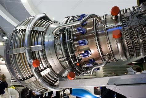 Aircraft Engine On Display Stock Image C0114639 Science Photo