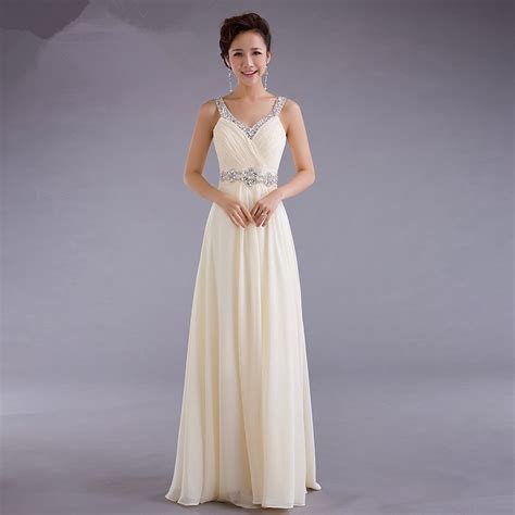 beaded straps v neck aline ruched dinner gown my gown dress