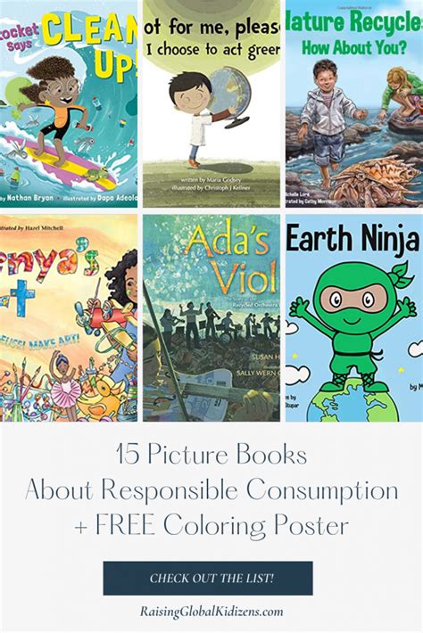 Responsible Production Consumption Picture Book List For United