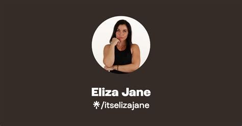 Eliza Jane Instagram Tiktok Linktree