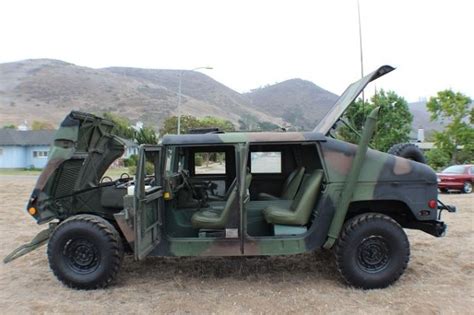 Military HMMWV M998 Slant Back Humvee For Sale
