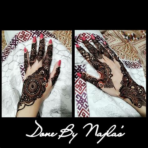 We'd love to see your work. Mehandi 😍 Done by @najlabeautyclinic 🌸 Staff was so kind ...