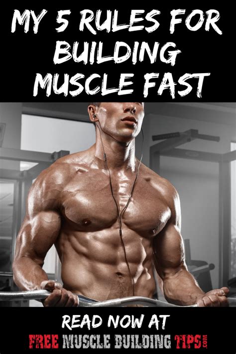 If You Want To Build Muscle Fast Then You Must Follow Scientifically